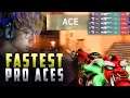 FASTEST ACES IN HISTORY OF VALORANT | VALORANT MONTAGE #HIGHLIGHTS