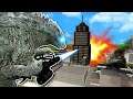 I Became Godzilla & Destroyed a Tiny City! - Garry's Mod Multiplayer Gameplay