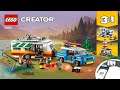LEGO LIVE BUILD - Caravan Family Holiday - LEGO Creator #31108 - Build & Chat #2