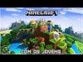 MINECRAFT COM OS JOVEMS #1 VEM JOGAR JUNTOS