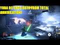 Star Wars Battlefront 2 - Yoda DEFENDS Hoth from total annihilation! Defeats Lord Vader!
