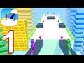Stickman Roller: Run and Glide - Gameplay Part 1 (Android, iOS) #1