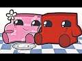 Super Meat Boy Forever - All Bosses Vs. Bandage Girl (4k Ultra HD All Cutscenes Movie / Animations)