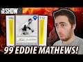 99 EDDIE MATHEWS HAS ARRIVED!! MLB THE SHOW 19 DIAMOND DYNASTY