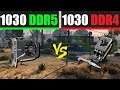 GT 1030 DDR4 vs GT 1030 DDR5