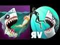 HUNGRY SHARK WORLD vs HUNGRY SHARK VR