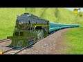 Long Train Long Ride BeamNG.Drive Steam Locomotive #14