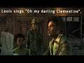 Louis sings a song For Clementine, Ohh My Darling Clementine, Final Season Of Walking dead #shorts 1
