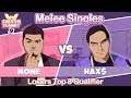 n0ne vs Hax$ - Losers Top 8 Qualifier Melee Singles - Smash Summit 9 | Captain Falcon vs Fox