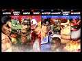 Super Smash Bros Ultimate Amiibo Fights – Kazuya & Co #404 Team Battle at Boxing Ring