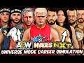 WWE 2K, But AEW Invades NXT... (WWE 2K Universe Mode)