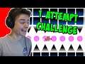 1 ATTEMPT CHALLENGE IN GEOMETRY DASH! (CC Challenges) | ChrisCredible