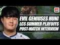 Evil Geniuses Huni Interview: LCS Summer Playoffs, Hecarim Draft, Playing for EG | ESPN ESPORTS