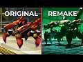 Final Fantasy VII Remake vs. Original (PS4 Pro) Gameplay Graphics Comparison