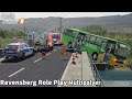 Operational Bus almost fell from a Bridge, Public Service│Ravensberg│Multiplayers Role Play│FS 19