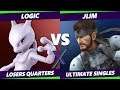 Smash Ultimate Tournament - Logic (Mewtwo, Olimar) Vs. JLim (Snake) S@X 305 SSBU Losers Quarters
