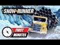 First 15 Minutes of SnowRunner Gameplay (PS4)