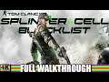 Splinter Cell Blacklist Full Walkthrough Gameplay - No Commentary (PC 4K 60FPS)