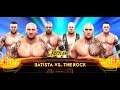 WWE 2K19 - BATISTA VS THE ROCK (FASTLANE)