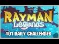 #01 Daily Challenges, Rayman Legends, PS4PRO, Road to Platinum gameplay