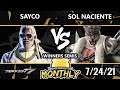 BnB 22 Winners Semis - Sol Naciente (Armor King, Asuka) Vs. Sayco (Leroy) Tekken 7