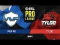 CS:GO - MVP PK  vs. TYLOO [Mirage] Map 2 - Group A - ESL Pro League Season 9 APAC