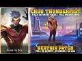SCRIPT SKIN CHOU HERO FULL EFFECT | FULL VOICE | BACKUP