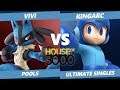 Smash Ultimate Tournament - Vivi (Lucario) Vs. KingArc (Mega Man) SSBU Xeno 174 Pools