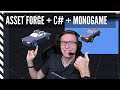 Asset Forge + C# + Monogame : Trio magique pour apprendre la programmation de jeux en 3D en pur code