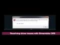 Driver issues with OBS Streamlabs and Virtual Desktop/VR