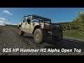 Extreme Offroad Silly Builds - 2006 Hummer H1 Alpha Open Top (Forza Horizon 4)