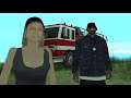 Going on a "She Drives" date with Michelle - in a Fire Truck (Ladder Truck) - GTA San Andreas