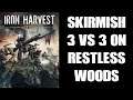 Iron Harvest 3 vs 3 Skirmish Gameplay On "Restless Woods" Against Easy AI (Geforce Now Old Laptop)