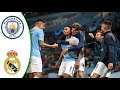 Manchester City vs Real Madrid 2-1 - All Goals & Highlights - 07/08/2020 1st half from stands