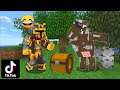 Minecraft TIK TOK CHALLENGE TO GO VIRAL WITH HACKS !! DON'T TOUCH THE WRONG ITEM !! Minecraft TIKTOK