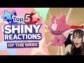 TOP 5 SHINY REACTIONS OF THE WEEK! Pokemon Sword and Shield Shiny Montage! Episode 12