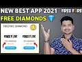 New - Add 100 + 110 FF diamond | FF diamond earning app | how to earn ff diamond