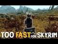 Destroying Skyrims Roads with MAD SPEEDS and a Chair
