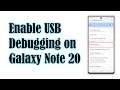 How To Enable USB Debugging on Samsung Galaxy Note 20