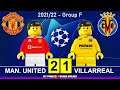 Manchester United vs Villarreal 2-1 • Champions League 21/22 • All Goals & Hіghlіghts Lego Football