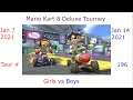 Mario Kart 8 Deluxe - Girls vs Boys - 196