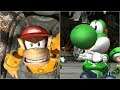 Mario Strikers Charged - Diddy Kong vs Yoshi - Wii Gameplay (4K60fps)