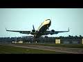 Ryanair 737-800 Take Off Aschaffenburg [X-Plane 11]