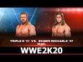 WWE 2K20 Triple H vs Shawn Michaels Gameplay (PC Gameplay, 1080p, 60FPS)