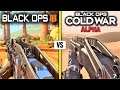 Call of Duty BLACK OPS 4 vs BLACK OPS COLD WAR (ALPHA) — Weapons Comparison