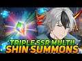 EASY TRIPLE SSR KABUKI BLESSED SUMMONS! New SHIN Summons! | Seven Deadly Sins Grand Cross