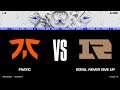 FNC vs. RNG | Worlds Group Stage Day 2 | Fnatic vs. Royal Never Give Up (2021)