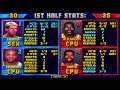 NBA Jam (Arcade) Game #20 of 27 - Bucks (Me) vs. Rockets (CPU)