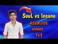 Regaltos 1v2 insane | Soul vs insane | Rega POV | Soul Scrims highlight