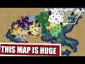This map is absurdly huge - Civ 6 Canada